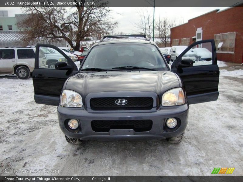 Black Obsidian / Gray 2002 Hyundai Santa Fe GLS