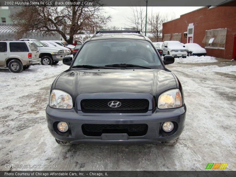 Black Obsidian / Gray 2002 Hyundai Santa Fe GLS