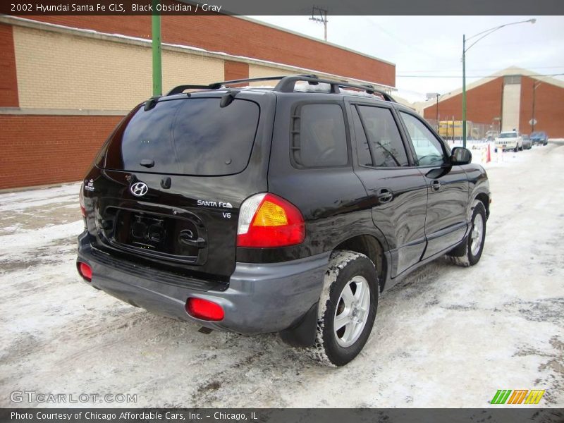 Black Obsidian / Gray 2002 Hyundai Santa Fe GLS