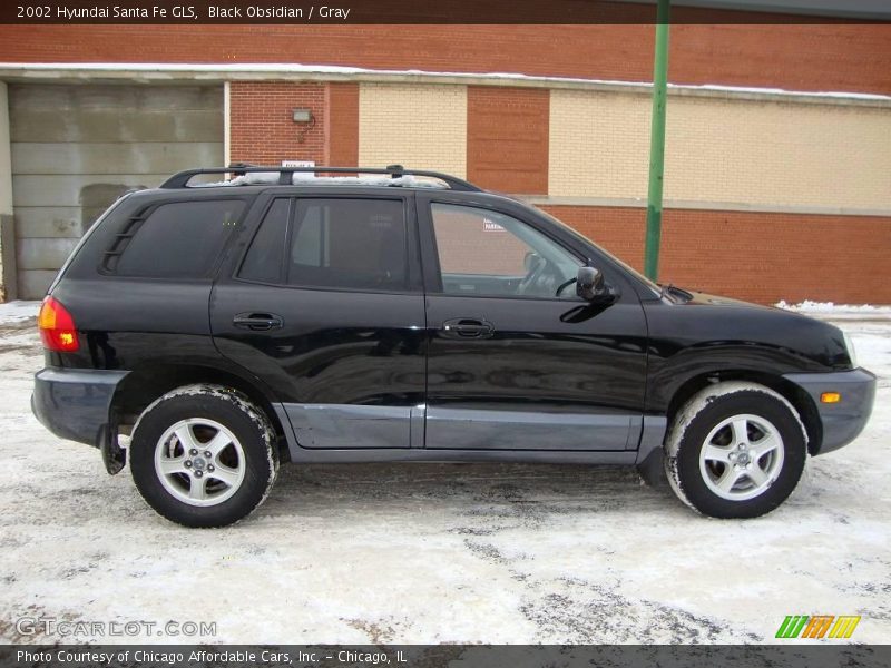 Black Obsidian / Gray 2002 Hyundai Santa Fe GLS