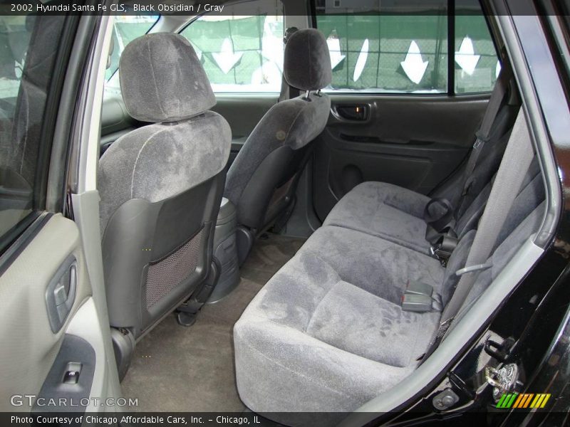 Black Obsidian / Gray 2002 Hyundai Santa Fe GLS