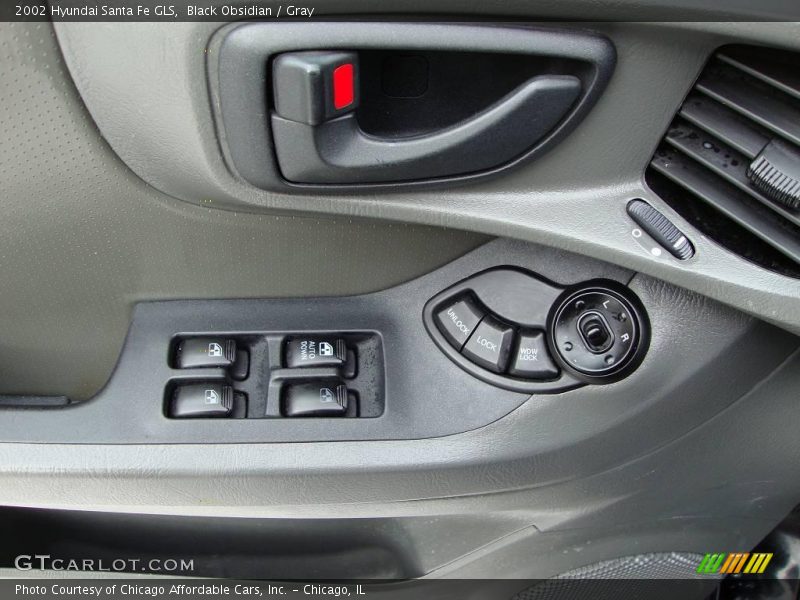 Black Obsidian / Gray 2002 Hyundai Santa Fe GLS