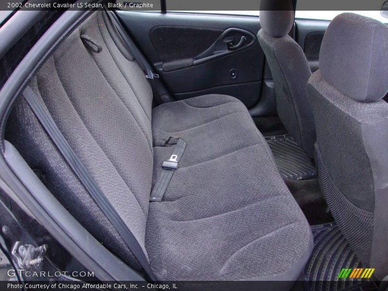 Black / Graphite 2002 Chevrolet Cavalier LS Sedan