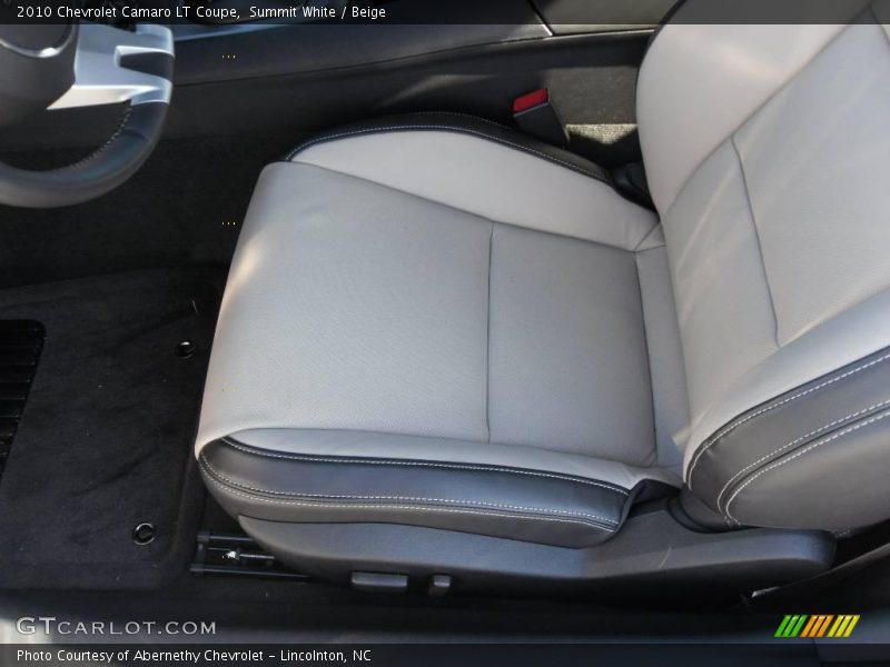 Summit White / Beige 2010 Chevrolet Camaro LT Coupe