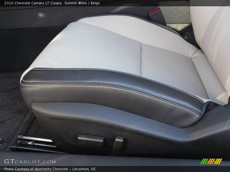 Summit White / Beige 2010 Chevrolet Camaro LT Coupe