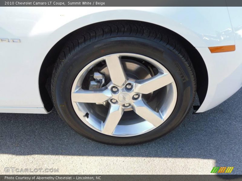 Summit White / Beige 2010 Chevrolet Camaro LT Coupe