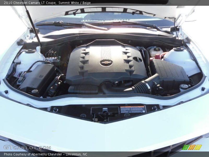 Summit White / Beige 2010 Chevrolet Camaro LT Coupe