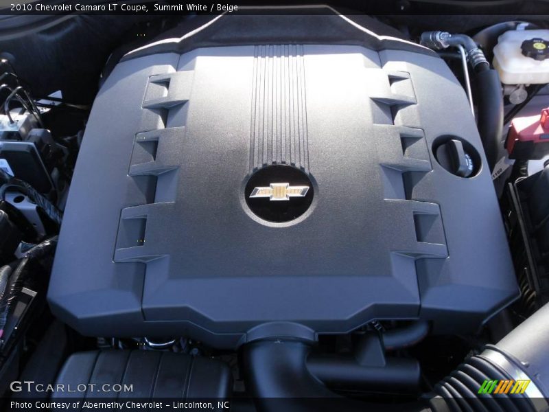 Summit White / Beige 2010 Chevrolet Camaro LT Coupe