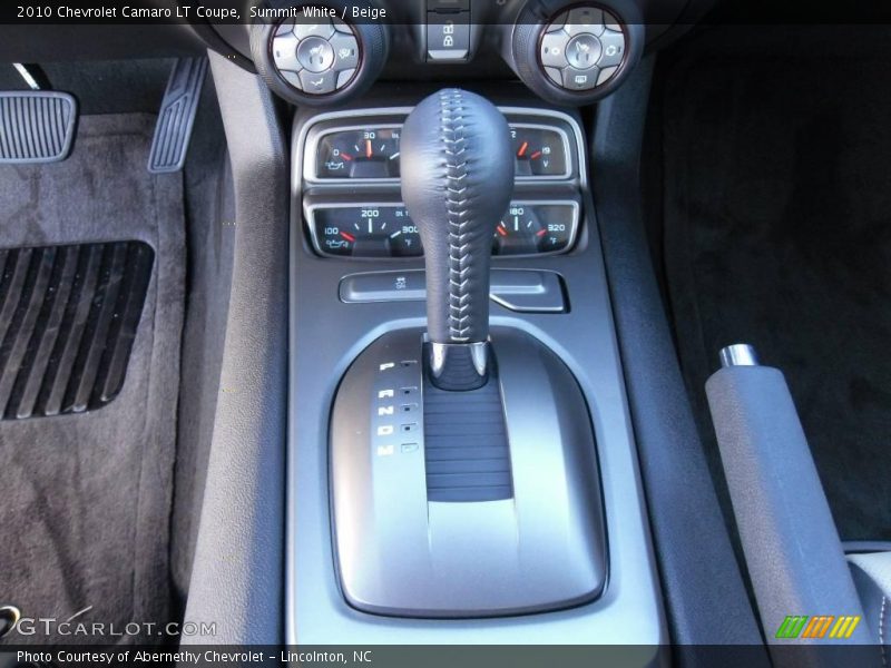 Summit White / Beige 2010 Chevrolet Camaro LT Coupe