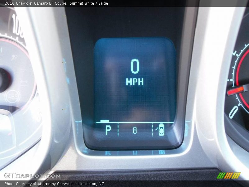 Summit White / Beige 2010 Chevrolet Camaro LT Coupe
