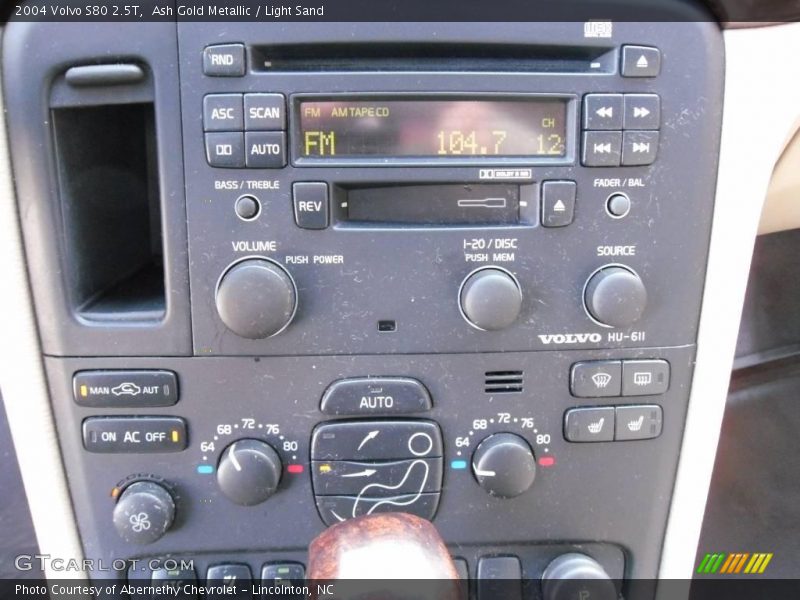 Ash Gold Metallic / Light Sand 2004 Volvo S80 2.5T