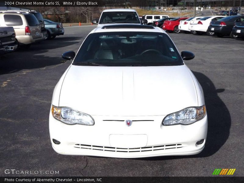 White / Ebony Black 2004 Chevrolet Monte Carlo SS