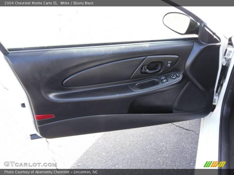 White / Ebony Black 2004 Chevrolet Monte Carlo SS
