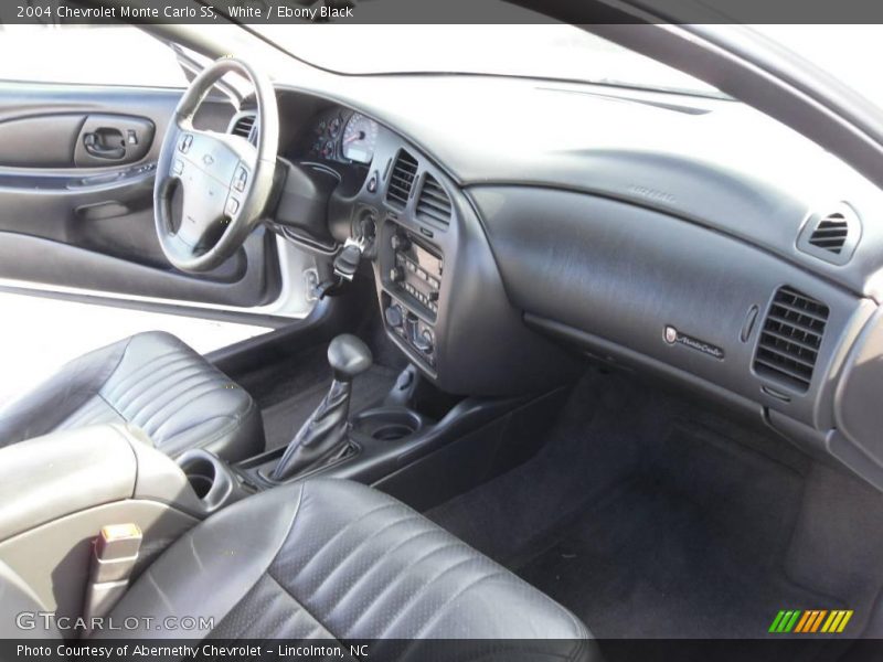 White / Ebony Black 2004 Chevrolet Monte Carlo SS