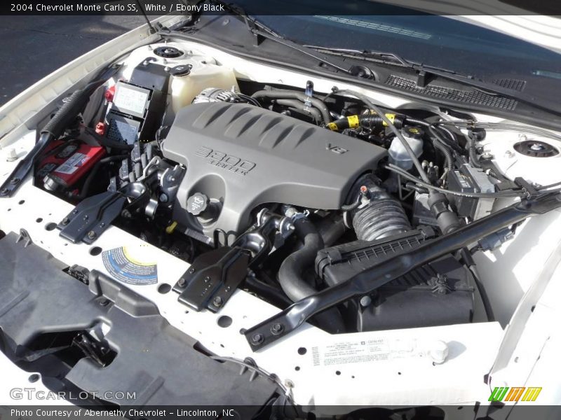 White / Ebony Black 2004 Chevrolet Monte Carlo SS