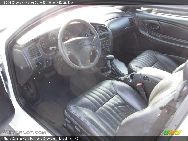 White / Ebony Black 2004 Chevrolet Monte Carlo SS