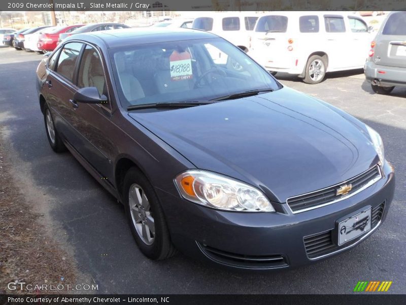 Slate Metallic / Gray 2009 Chevrolet Impala LT