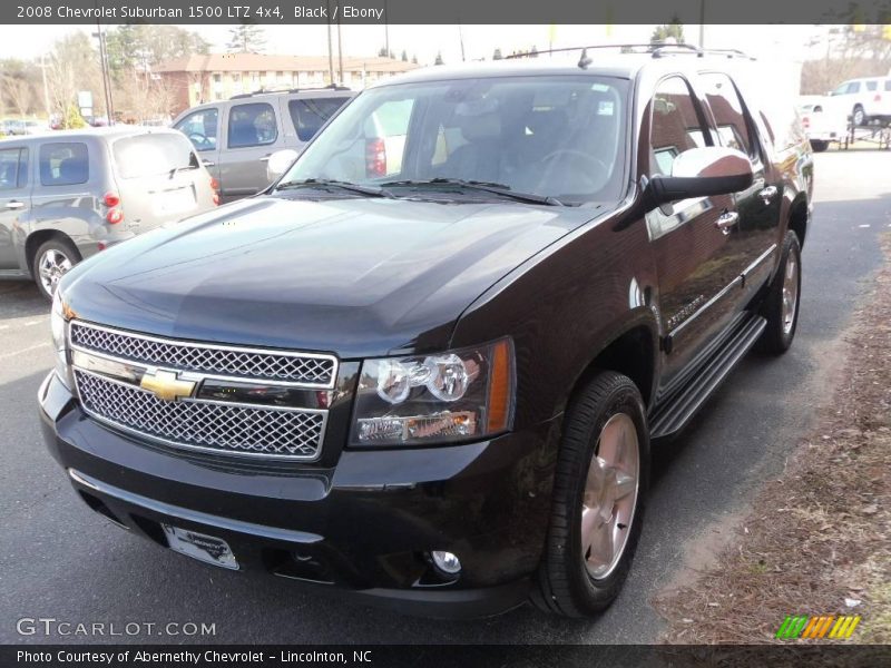 Black / Ebony 2008 Chevrolet Suburban 1500 LTZ 4x4