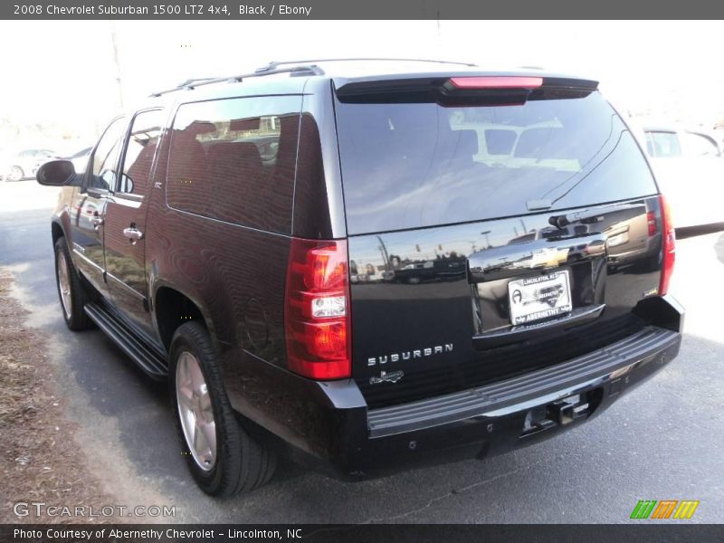 Black / Ebony 2008 Chevrolet Suburban 1500 LTZ 4x4