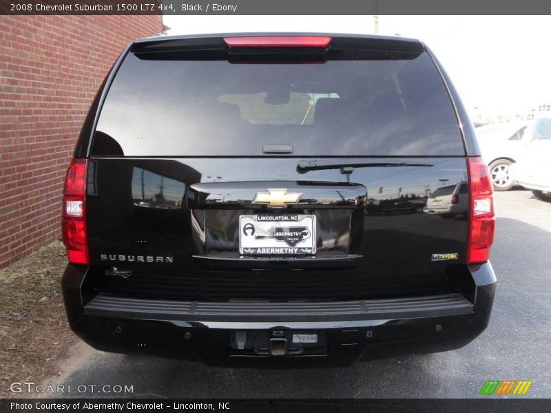 Black / Ebony 2008 Chevrolet Suburban 1500 LTZ 4x4