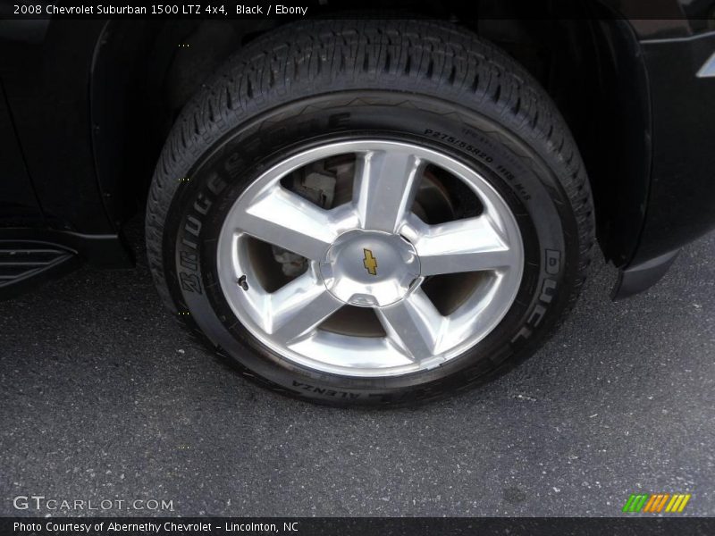 Black / Ebony 2008 Chevrolet Suburban 1500 LTZ 4x4