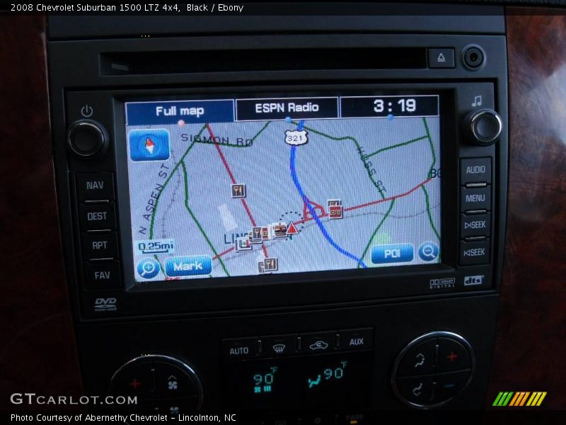 Black / Ebony 2008 Chevrolet Suburban 1500 LTZ 4x4