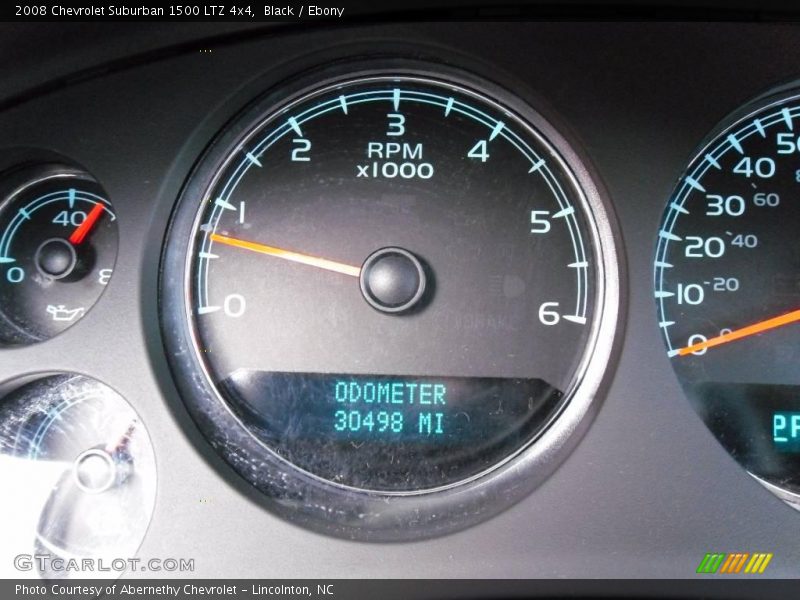 Black / Ebony 2008 Chevrolet Suburban 1500 LTZ 4x4