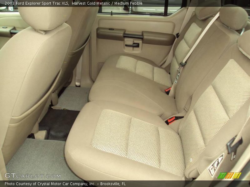 Harvest Gold Metallic / Medium Pebble 2003 Ford Explorer Sport Trac XLS