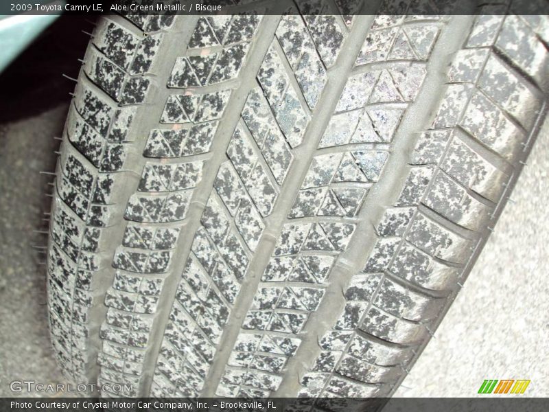Aloe Green Metallic / Bisque 2009 Toyota Camry LE