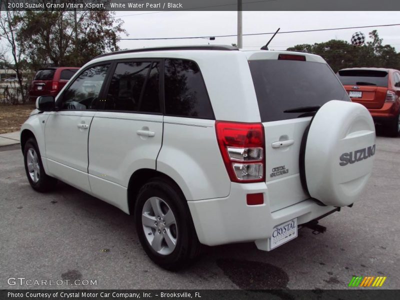 White Water Pearl / Black 2008 Suzuki Grand Vitara XSport