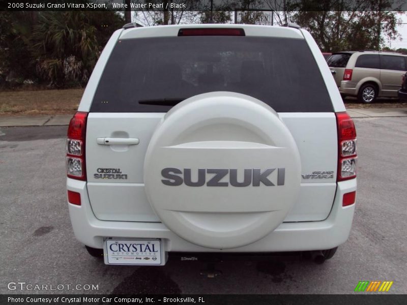White Water Pearl / Black 2008 Suzuki Grand Vitara XSport