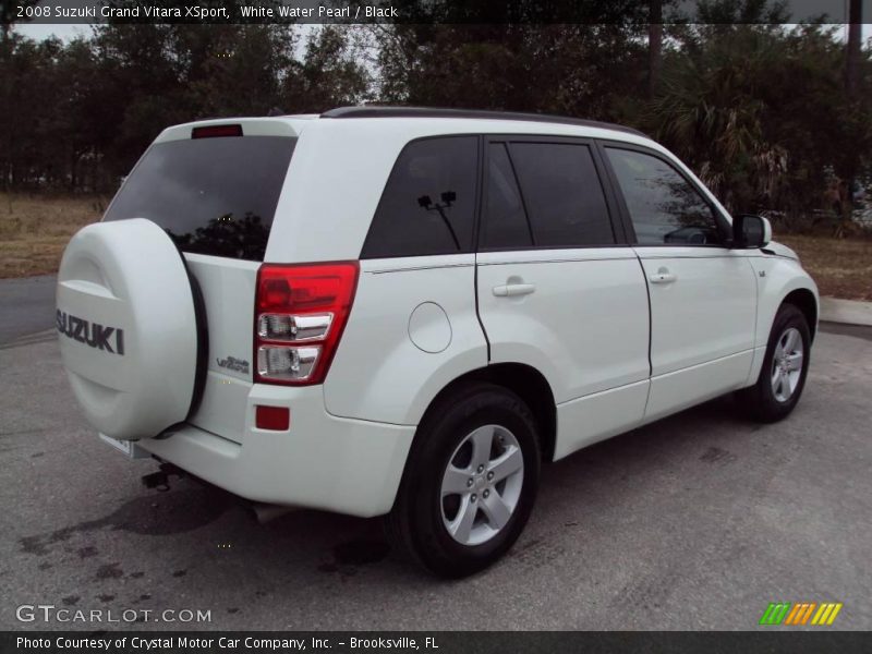 White Water Pearl / Black 2008 Suzuki Grand Vitara XSport