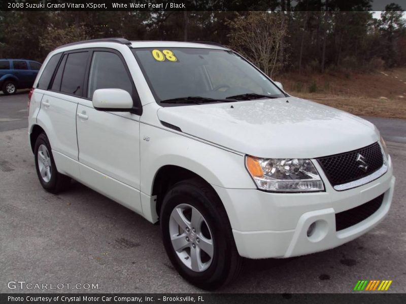 White Water Pearl / Black 2008 Suzuki Grand Vitara XSport