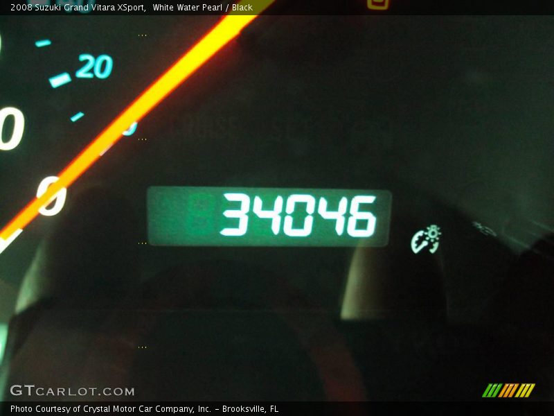 White Water Pearl / Black 2008 Suzuki Grand Vitara XSport