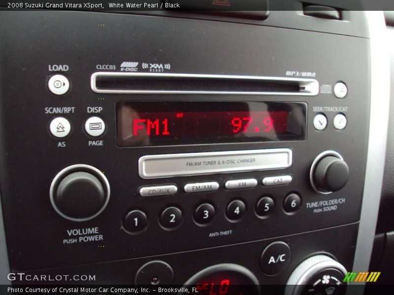 White Water Pearl / Black 2008 Suzuki Grand Vitara XSport