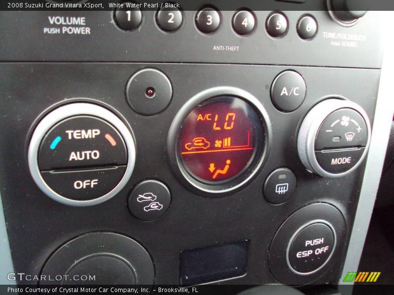 White Water Pearl / Black 2008 Suzuki Grand Vitara XSport
