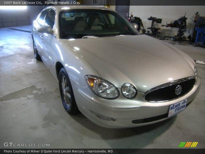 Platinum Metallic / Gray 2007 Buick LaCrosse CXL