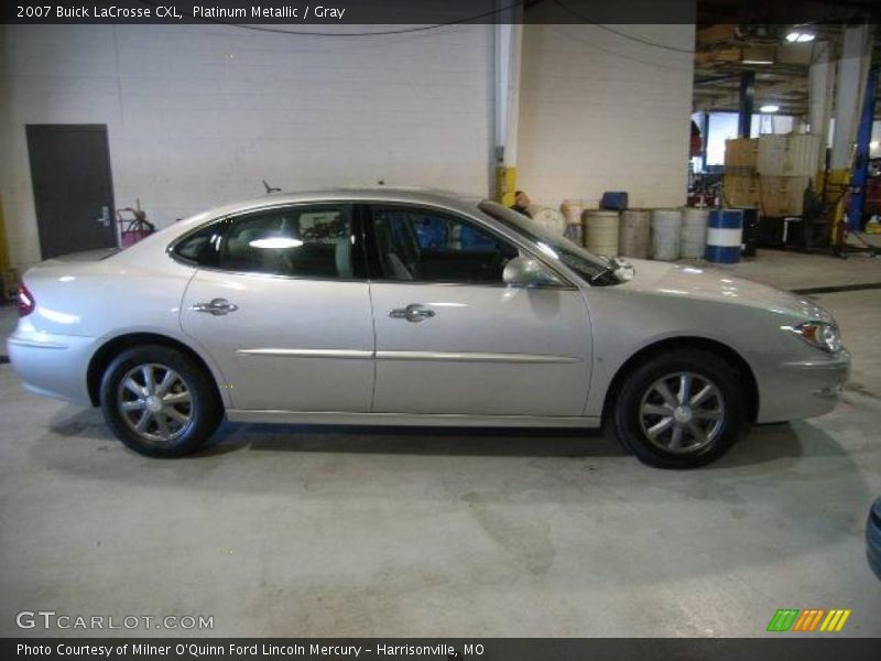 Platinum Metallic / Gray 2007 Buick LaCrosse CXL
