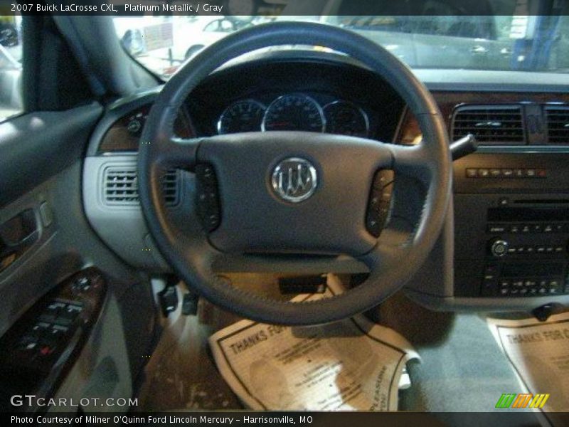 Platinum Metallic / Gray 2007 Buick LaCrosse CXL