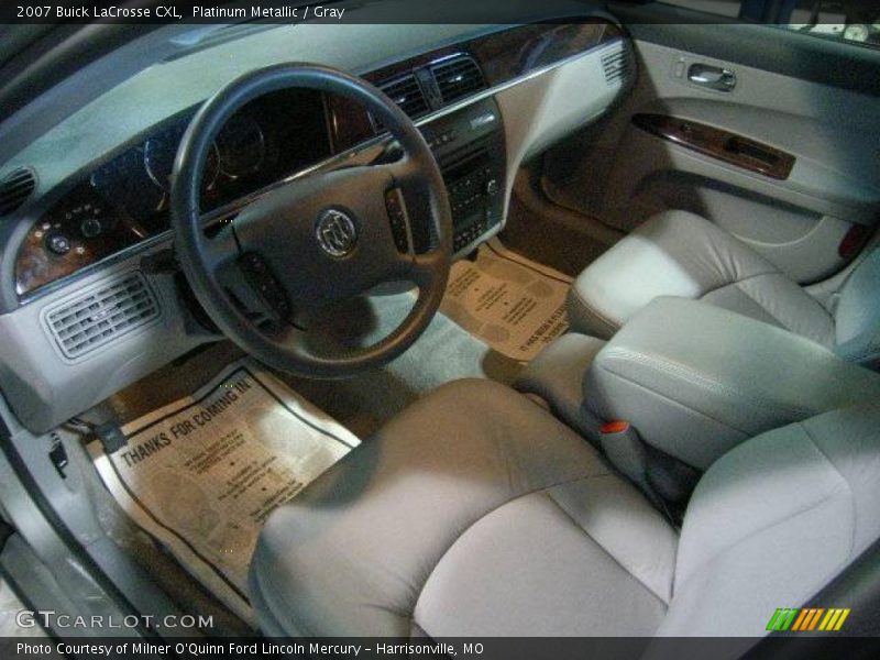 Platinum Metallic / Gray 2007 Buick LaCrosse CXL