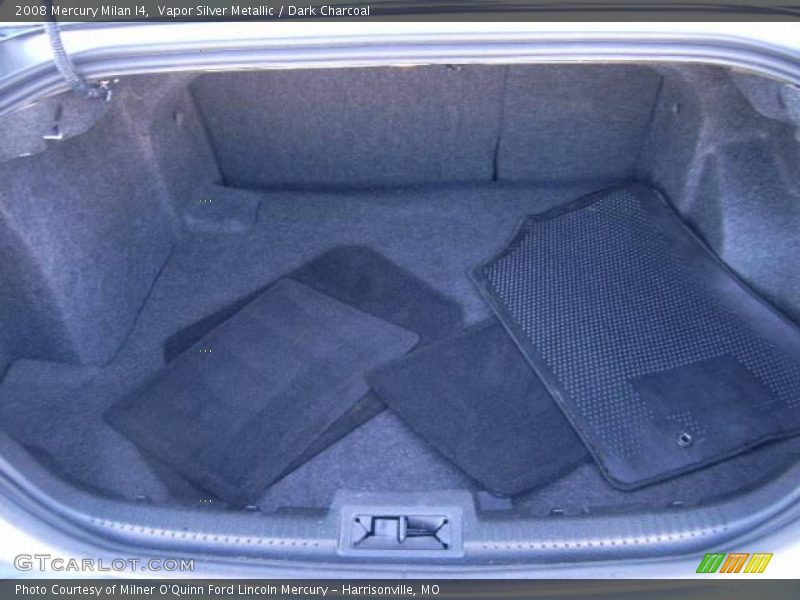 Vapor Silver Metallic / Dark Charcoal 2008 Mercury Milan I4