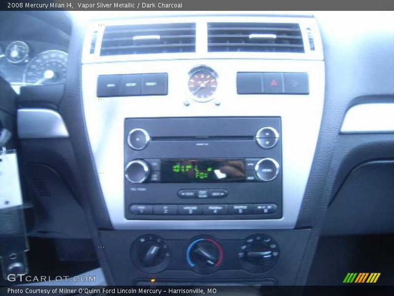 Vapor Silver Metallic / Dark Charcoal 2008 Mercury Milan I4