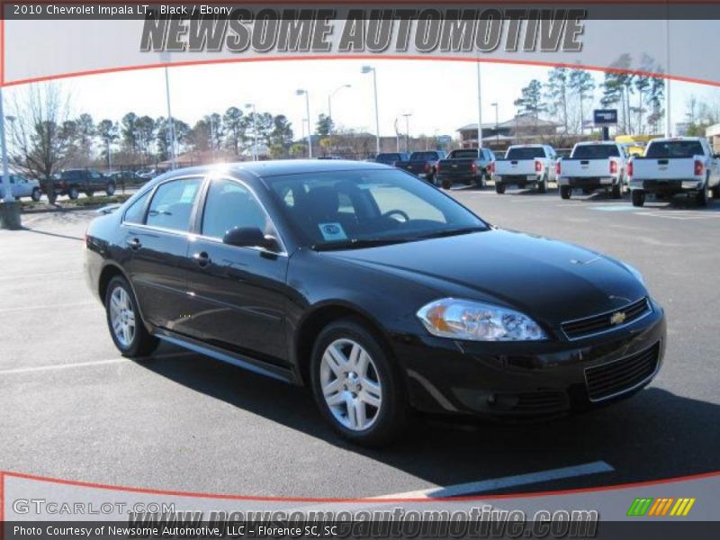 Black / Ebony 2010 Chevrolet Impala LT
