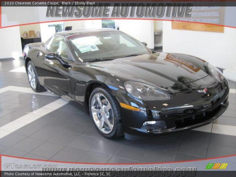 Black / Ebony Black 2010 Chevrolet Corvette Coupe