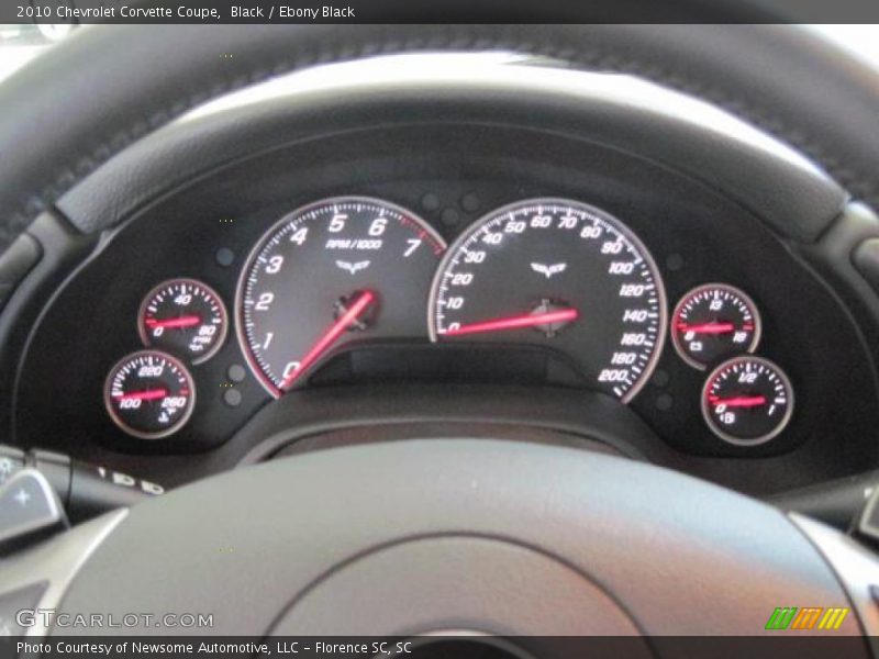 Black / Ebony Black 2010 Chevrolet Corvette Coupe