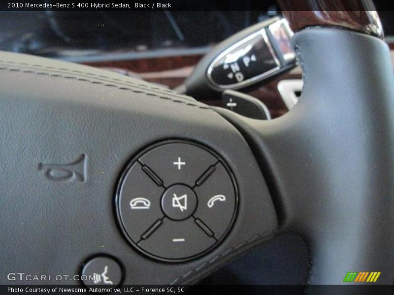 Black / Black 2010 Mercedes-Benz S 400 Hybrid Sedan