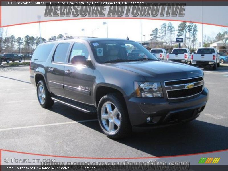 Taupe Gray Metallic / Light Cashmere/Dark Cashmere 2010 Chevrolet Suburban LT