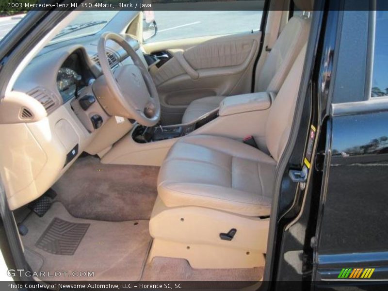 Black / Java 2003 Mercedes-Benz ML 350 4Matic