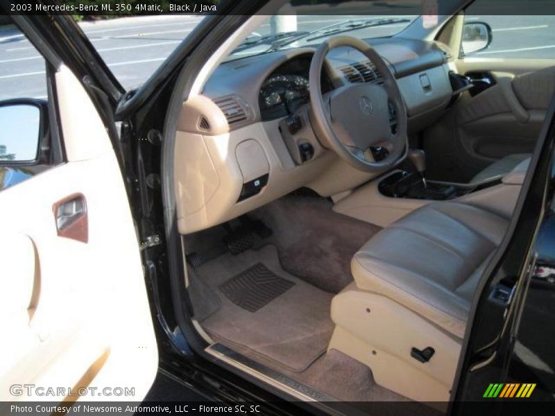 Black / Java 2003 Mercedes-Benz ML 350 4Matic