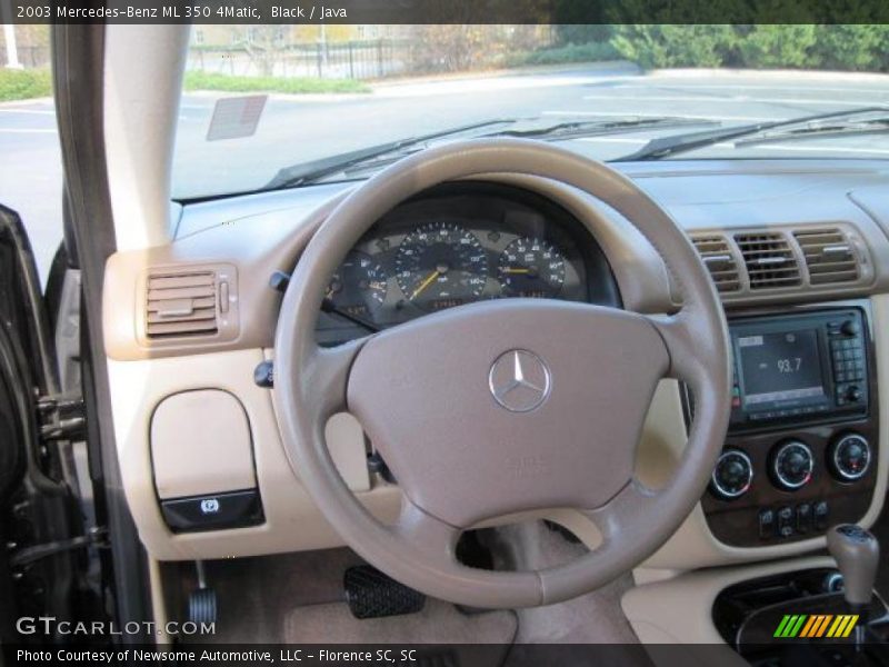 Black / Java 2003 Mercedes-Benz ML 350 4Matic